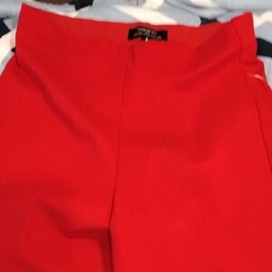 Vibrant Red Pants